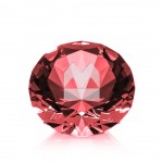 Promotional Optical Gemstone - 2" Ruby