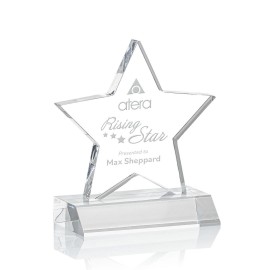 Custom Nelson Star Award - Acrylic 4"