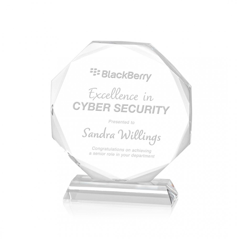 Logo Branded Kenton Award - Acrylic 5" Diam Logo Branded Kenton Award - Acrylic 5" Diam