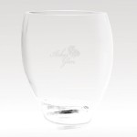 Personalized Giocoso European Crystal Vase 8"