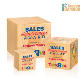 Kenilworth VividPrint Cube Award with Logo