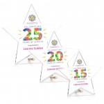 Polaris Star VividPrint Award - Gold with Logo