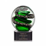 Custom Zodiac Award on Paragon Black - 4" Diam