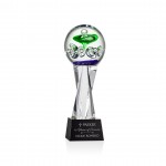 Aquarius Award on Grafton Black - 11" High with Logo