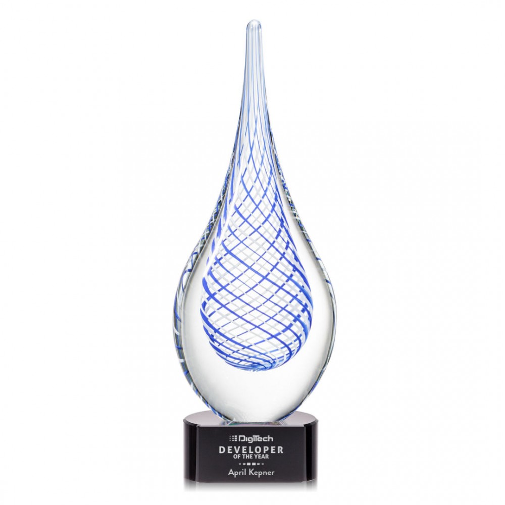Kentwood Award on Paragon Black - 13" with Logo