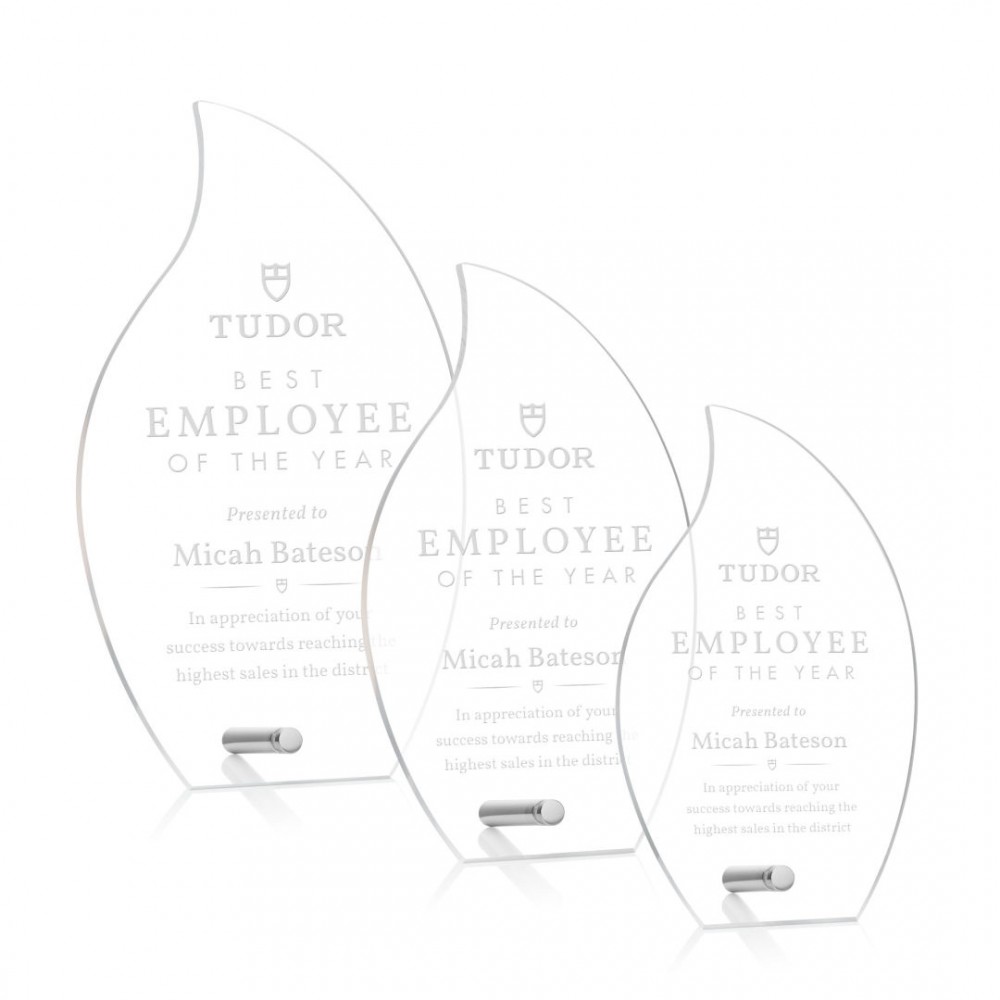 Polaris Flame Award - Silver with Logo