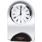 Dome Desk Clock Custom Etched