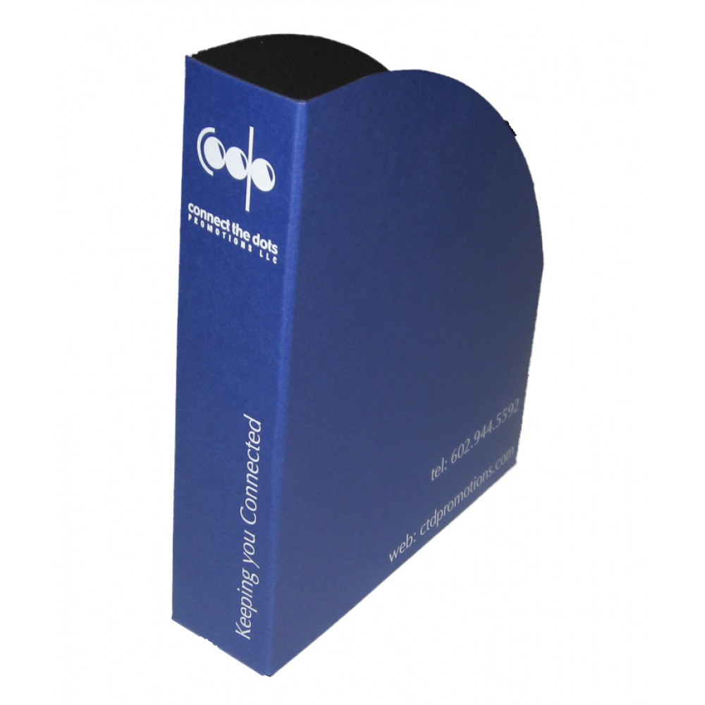 Tribeca Desk Accessory Magazine File (3"x11.25"x8.75) Logo Imprinted Tribeca Desk Accessory Magazine File (3"x11.25"x8.75) Logo Imprinted