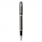 Parker IM Dark Espresso Rollerball Pen with Chrome Trim Custom Etched