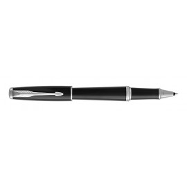 Parker Urban London Cab Black Rollerball Pen Chrome Trim Custom Etched