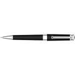 Custom Etched Montegrappa Parola Black & Platinum Pencil
