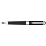 Custom Etched Montegrappa Parola Black & Platinum Pencil