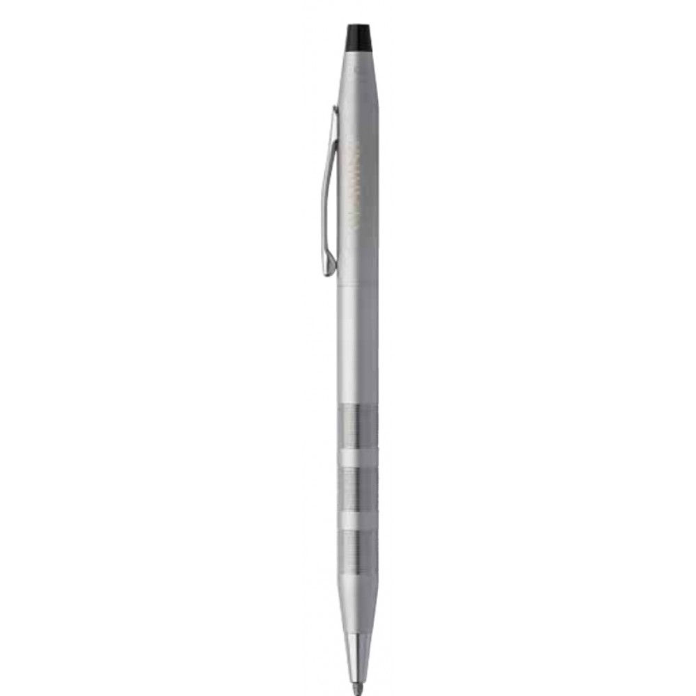 Classic Century Satin Chrome Pen & Pencil Set Logo Imprinted Classic Century Satin Chrome Pen & Pencil Set Logo Imprinted