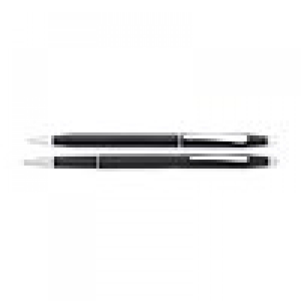 Laser-etched Cross Classic Century Black Lacquer Ballpoint and Rollerball Gift Set Laser-etched Cross Classic Century Black Lacquer Ballpoint and Rollerball Gift Set