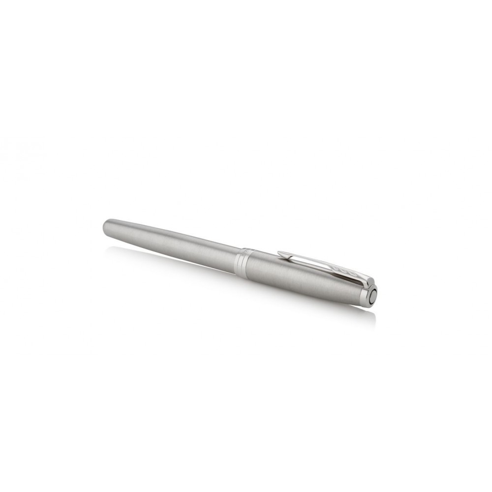 Parker Sonnet Stainless Steel Rollerball With Chrome Trim Custom Etched Parker Sonnet Stainless Steel Rollerball With Chrome Trim Custom Etched