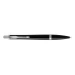 Custom Etched Parker Urban London Cab Black Ballpoint Pen Chrome Trim