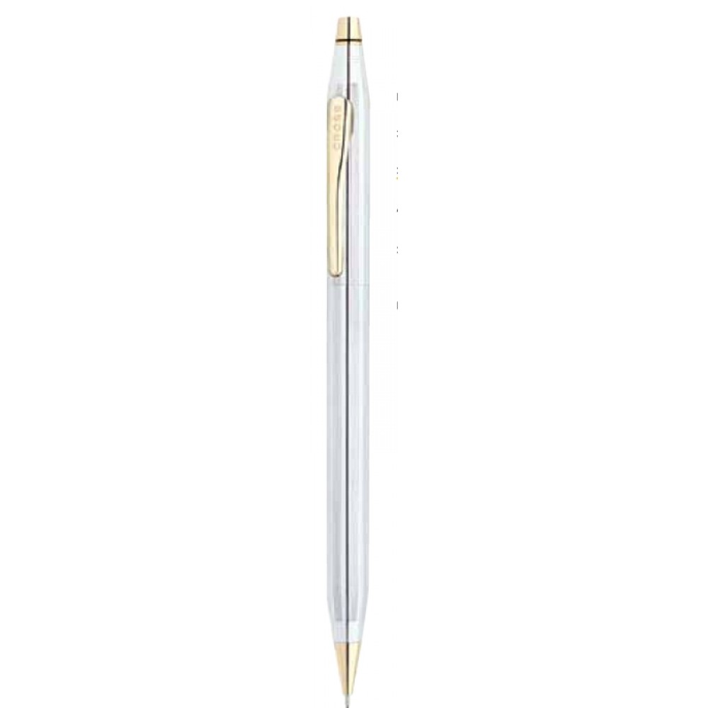 Custom Etched Classic Century Medalist Chrome & 23KT Gold Pen & Pencil Set Custom Etched Classic Century Medalist Chrome & 23KT Gold Pen & Pencil Set