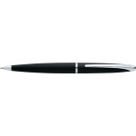 Custom Etched ATX Basalt Black Ballpoint Pen w/ Medium Crimson Journal