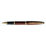 Waterman Carene Rollerball Marine Amber Gold Trim Logo Imprinted