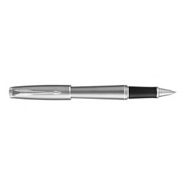 Logo Imprinted Parker Urban Metro Metallic Rollerball Pen Chrome Trim