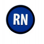 Logo Imprinted RN/ Registered Nurse Tag Along (Pre-Decorated)