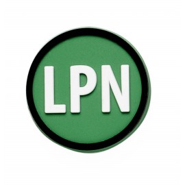 Custom Die LPN/ Licensed Practical Nurse Tag Along (Pre-Decorated)  Custom Die LPN/ Licensed Practical Nurse Tag Along (Pre-Decorated)