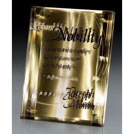 Bronze Reflections with Logo