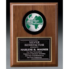 Encase Encasement Wood Plaque Award Logo Imprinted