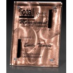 Custom Printed Fascinating Bronze Stainless Plaque (7"x9")