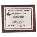 Customized Airflyte American Walnut Photo/Certificate Plaque (10.5"x 13")