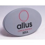 5x7 Oval Plaque Engraved