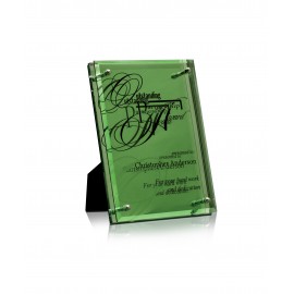 Logo Branded Mirrored Emerald