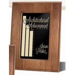 Valiant Wood Plaque Award (8"x10") Logo Imprinted
