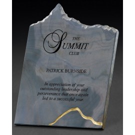 Multi-Colored Slate Peak with Logo