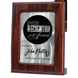 Logo Imprinted Musca Wood Plaque Award (7"x9")