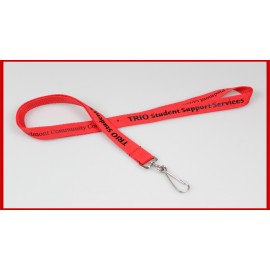 EXPRESS SAVER 5/8" Polyester Screen Printed Lanyard Custom Imprinted