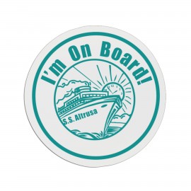 Round Plastic Badge (2 1/4") Custom Printed  Round Plastic Badge (2 1/4") Custom Printed