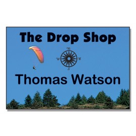 Logo Imprinted Laser Engraved Plastic Name Badge (1 1/2"x3 1/2") Full Color  Logo Imprinted Laser Engraved Plastic Name Badge (1 1/2"x3 1/2") Full Color