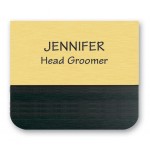Deluxe Name Badge (11-15 Square Inches) Custom Printed