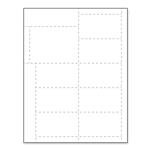 Logo Imprinted Name Tag/Ticket Form Paper Name Tag Insert, 1-Color Imprint, Pack of 500 Inserts