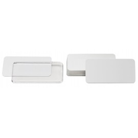 Custom Imprinted Snap-It Aluminum Blank Inserts (1.5"x3") DIY  Custom Imprinted Snap-It Aluminum Blank Inserts (1.5"x3") DIY