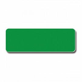 Custom Printed Blank 1" x 3" Engravable Plastic Badge  Custom Printed Blank 1" x 3" Engravable Plastic Badge