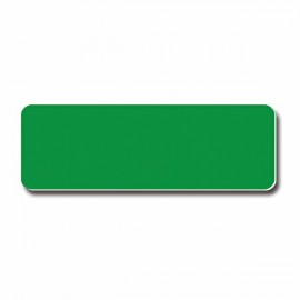 Custom Printed Blank 1" x 3" Engravable Plastic Badge