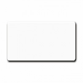 Blank 1 3/4" x 3" Engravable Plastic Badge Logo Imprinted