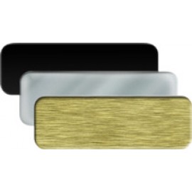 Metal Name Tag - Blank Logo Imprinted  Metal Name Tag - Blank Logo Imprinted