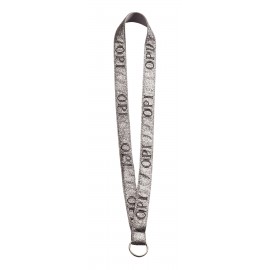 3/4" Imported Polyester Glitter Lanyard with Swivel Bulldog Logo Imprinted  3/4" Imported Polyester Glitter Lanyard with Swivel Bulldog Logo Imprinted