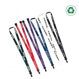5/8" P.E.T. Recycled Screen Printed Lanyard Custom Imprinted  5/8" P.E.T. Recycled Screen Printed Lanyard Custom Imprinted