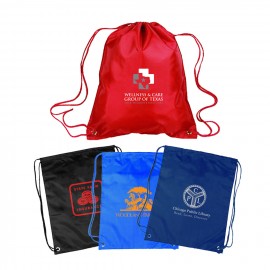 Custom Poly Drawstring Tote Bag  Custom Poly Drawstring Tote Bag
