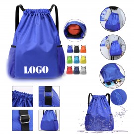 Sports Drawstring Backpack with Logo