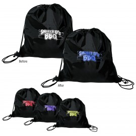 Sun Fun Drawstring Backpack (Spot Color) with Logo